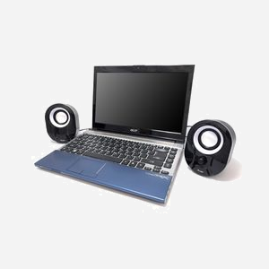 Equip 245333 Haut-Parleurs 2.0, 3W RMS, 80Hz-20kHz, 40 Ohm, 80dB, USB, Noir/Blanc, PC, Connectique filaire, 91x123x91mm - Miniature 4
