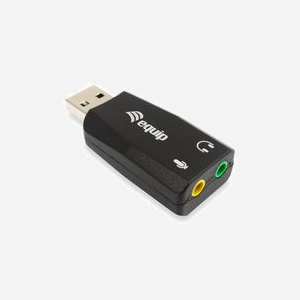 Equip 245320 Station d'accueil USB Type-A Noir, 22x51x12mm, Plug & Play, compatible Windows et macOS, Poids 85g