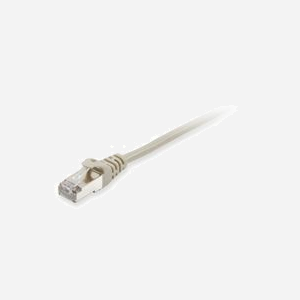 Equip Câble Réseau Cat6 S/FTP (S-STP) 10m RJ-45 Contacts Or, Cuivre, LSZH, Gigabit Ethernet, PoE+, AWG 28/7, Gris - Miniature 1