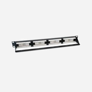 Equip 135426 - Baie de Branchement 1U 24 Ports Cat6 AWG 22-26, Montage Rack 19", ABS/Acier, Noir, 482.6x44.5x85.3mm, Certification CE - Miniature 2