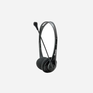 Equip Casque Audio Filaire 245302 Circum-Aural Noir, Connecteurs 2x3.5mm, 20-22000Hz, Impédance 32 Ohm, Microphone Perche/En Ligne, Câble 2m - Miniature 1