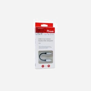 Equip Adaptateur Audio USB-C vers 3.5mm, 0.15m, Connecteurs Mâle/Femelle, Noir/Argent, Plug & Play, Ref: 133474 - Miniature 4