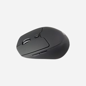 Conceptronic LORCAN02B Souris Optique Bluetooth, 1600 DPI, 4 Boutons Programmables, Design Ergonomique Droitier, Noir, Compatible Windows/macOS, Pile AA - Miniature 3