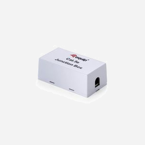 Equip Boîte de Jonction Réseau Cat5e Blanc, AWG 22-26, Dimensions 35.7x26x65.7mm, Référence 13541007201.