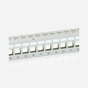 Equip 767124 : Baie de Branchements 1U 24 Ports RJ-45 Cat6 Montage Rack Métal Gris, 483x44x91.5mm, Conforme RoHS - Miniature 4