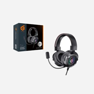 Conceptronic ATHAN03B Casque Gaming Filaire Circum-Aural, Microphone Boom Omnidirectionnel, Rétroéclairage RGB, 20-20000Hz, 32 Ohm, Câble 2.2m, Noir - Miniature 2