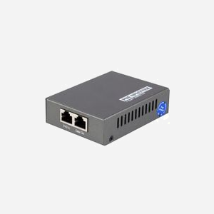 LevelOne POS-3000 Séparateur Voix-Données PoE, 2 ports RJ45, Gigabit Ethernet 10/100/1000Base-T(X), Alimentation 5/12/18V, 25W, Noir - Miniature 1