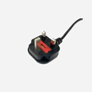 Equip Câble d'alimentation 2m Noir - Connecteur BS 1363 (Mâle Coude 90°) vers Coupleur C13 (Femelle Droit) - 250V 10A - H05VVH2-F 3x0.75 - PVC - Miniature 3