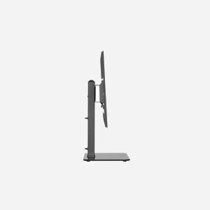 Support de bureau Equip 650611 pour TV/LCD 32"-55" (81-139.7cm) VESA 100x200-400x400, charge max 40kg, pivot -35/+35°, gestion câbles, noir - Miniature 3