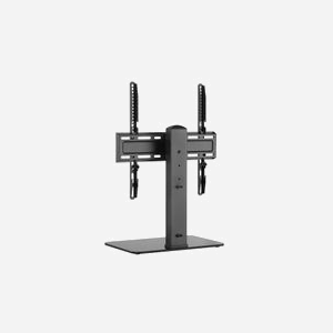 Support de bureau Equip 650611 pour TV/LCD 32"-55" (81-139.7cm) VESA 100x200-400x400, charge max 40kg, pivot -35/+35°, gestion câbles, noir - Miniature 2