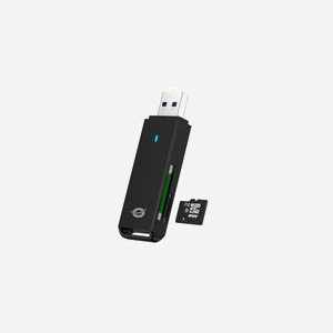 Conceptronic BIAN02B Lecteur Cartes Mémoire USB 3.2 Gen 1 Type-A Noir - Compatible SDXC, SDHC, SD, MicroSDXC, MicroSDHC, MicroSD - Miniature 5