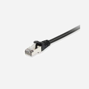 Câble Réseau Equip Cat6 S/FTP (S-STP) 10m Noir, Connecteurs RJ-45 Plaqué Or, LSZH, Cuivre, 10/100/1000Base-T(X), Gigabit Ethernet, PoE+