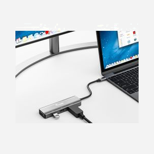 Equip 133485 Adaptateur USB-C vers HDMI/DisplayPort/VGA/USB 2.0 - Résolution 4K (3840x2160) 144Hz - Aluminium - Compatible Windows/macOS/ChromeOS - Miniature 5
