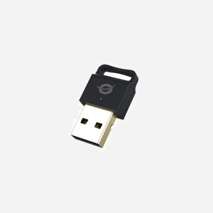 Conceptronic ABBY06B Adaptateur USB Bluetooth 5.0, 3 Mbit/s, chipset Realtek RTL8761B, portée 20m, compatible Windows 7/8/8.1/10, USB 2.0