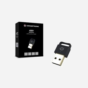Conceptronic ABBY06B Adaptateur USB Bluetooth 5.0, 3 Mbit/s, chipset Realtek RTL8761B, portée 20m, compatible Windows 7/8/8.1/10, USB 2.0 - Miniature 2