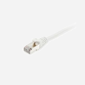 Equip Câble Réseau Cat6 S/FTP (S-STP) 10m, RJ-45 Mâle/Mâle, Contacts Or, LSZH, 1000 Mbit/s, 250 MHz, PoE+, Blanc