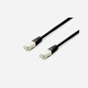 Equip 645696 : Câble Réseau Cat6a S/FTP (S-STP) 10m Noir, RJ-45 Mâle/Mâle, 10GBase-T, LSZH, PoE+/PoE++, 500 MHz - Miniature 2