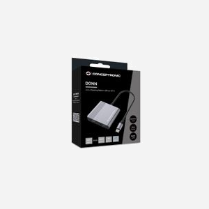 Conceptronic DONN13G - Station d'accueil USB-C 3.2 Gen 1, Double HDMI 2.0 (4K 60Hz), Power Delivery 100W, Android/ChromeOS/Windows/macOS - Miniature 5