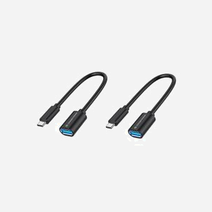 Conceptronic ABBY11B : Adaptateur USB-C vers USB-A 3.2 Gen 1 (5 Gbps) 0.2m - Noir, Compatible Windows, macOS, Android - CE/REACH/RoHS/UKCA