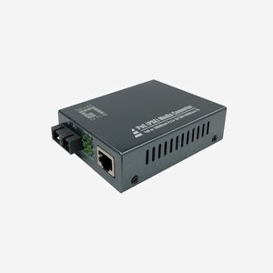 LevelOne GVT-2014 Convertisseur de média 1000Base-T vers 1000Base-LX Monomode 1310nm, portée 20km, connecteur SC, PoE 30W, standards IEEE 802.3x - Miniature 5