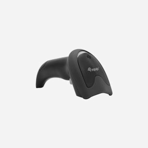 Equip 351021 Lecteur Code Barre Portable 1D/2D LED USB IP54, Résolution 5mm, Lecture 220/sec, Angle Tilt ±30°, Yaw ±35°, Câble 1.8m, Noir - Miniature 1
