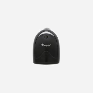 Equip 351021 Lecteur Code Barre Portable 1D/2D LED USB IP54, Résolution 5mm, Lecture 220/sec, Angle Tilt ±30°, Yaw ±35°, Câble 1.8m, Noir - Miniature 2