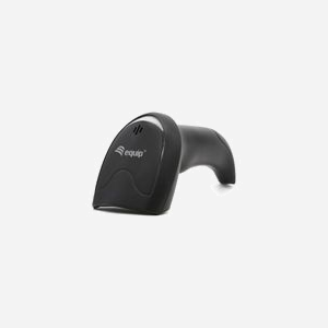 Equip 351021 Lecteur Code Barre Portable 1D/2D LED USB IP54, Résolution 5mm, Lecture 220/sec, Angle Tilt ±30°, Yaw ±35°, Câble 1.8m, Noir - Miniature 3