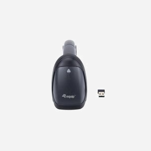 Equip 351023 Lecteur Code Barre 1D LED Portable Sans Fil 2.4GHz, IP54, Batterie Li-Ion 1500mAh, Portée 70cm, 200 scans/sec, compatible Windows/Android/iOS/Linux - Miniature 2