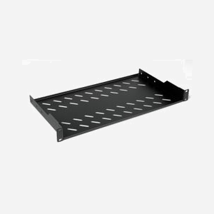 Étagère Rack 19" Equip EZFS-19-1-40-B 1U, Noir, 485x250mm, Profondeur 250mm, Acier 1mm, Charge Standard pour Serveurs et Équipements Réseau - Miniature 2