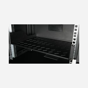 Étagère Serveur Equip EZFS-19-2-80-B 19" 2U Noir, Profondeur 349mm, Acier 1mm, Charge standard, Dimensions colis 520x370x90mm, Conforme norme rack 19 pouces - Miniature 4