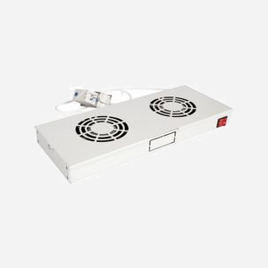 Equip EZF-2-G : Unité de Ventilation Rack 1U, 2 Ventilateurs 12cm, 240V, Gris Clair, Dimensions 482x176x44mm (19 pouces) - Miniature 3