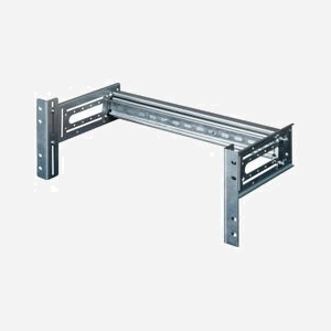 Equip EZR-DIN-4 Rail d'étagère 4U 19" (48,3cm) Gris - Dimensions 485x210x90mm, Acier 1mm - Pour racks 19 pouces - Pays d'origine : Turquie - Miniature 1