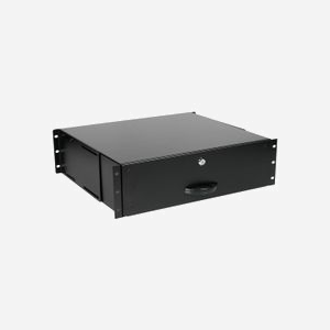 Equip EZD-3-B Tiroir Rack 19" 3U Noir, Acier 1mm, 485x400x130mm, Compatibilité Rack 19 pouces (48.3cm), Profondeur 400mm