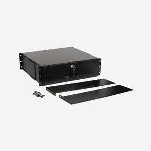 Equip EZD-3-B Tiroir Rack 19" 3U Noir, Acier 1mm, 485x400x130mm, Compatibilité Rack 19 pouces (48.3cm), Profondeur 400mm - Miniature 2