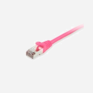 Equip Câble Réseau Cat6 S/FTP (S-STP) 50m RJ-45 Mâle/Mâle Rose LSZH, 250MHz PoE+ AWG28/7, Cuivre, Conformité CE/RoHS/UKCA - Miniature 2