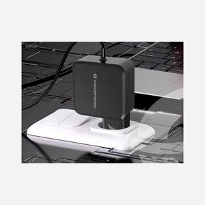 Conceptronic OZUL05BE : Chargeur Secteur Universel 100W USB Power Delivery 3.0 GaN, 5-20V/5A, câble 1.8m, protections surcharge/surchauffe/court-circuit. - Miniature 5