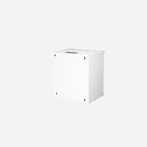 Equip Rack Mural 12U Acier Gris Clair EWM-12-5440-G, Porte Verre Trempé, Profondeur 400mm, Fixation Murale Incluse, Charge Max 12.5kg - Miniature 2