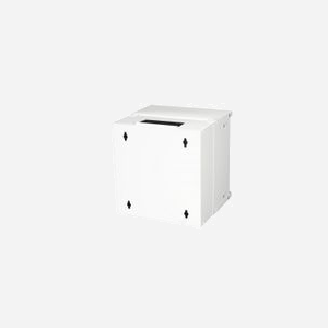 Equip EWM-06-3030-G Rack Mural 6U Acier Gris Porte Verre Trempé 300mm Profondeur Interne 285mm Kit Montage Mural Inclus - Miniature 2