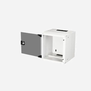 Equip EWM-06-3030-G Rack Mural 6U Acier Gris Porte Verre Trempé 300mm Profondeur Interne 285mm Kit Montage Mural Inclus - Miniature 3