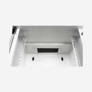 Equip EWM-06-3030-G Rack Mural 6U Acier Gris Porte Verre Trempé 300mm Profondeur Interne 285mm Kit Montage Mural Inclus - Miniature 5