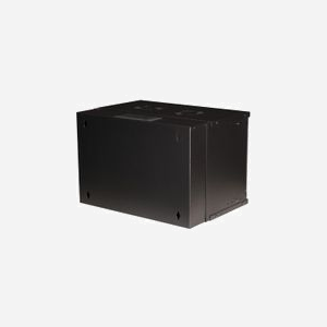 Equip EWM-07-5440-B Rack Mural 7U Acier Noir, Porte Avant Verre Trempé, Profondeur 400mm, Charge Max 9.06kg, Fourni Pré-assemblé - Miniature 2