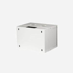 Equip EWM-07-5440-G Rack Mural 7U Acier Gris Clair Porte Verre Trempé 400mm Profondeur Interne 395mm Pré-assemblé avec Kit de Montage Mural - Miniature 2