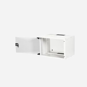 Equip EWM-07-5440-G Rack Mural 7U Acier Gris Clair Porte Verre Trempé 400mm Profondeur Interne 395mm Pré-assemblé avec Kit de Montage Mural - Miniature 3