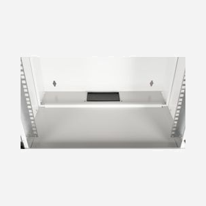 Equip EWM-07-5440-G Rack Mural 7U Acier Gris Clair Porte Verre Trempé 400mm Profondeur Interne 395mm Pré-assemblé avec Kit de Montage Mural - Miniature 4