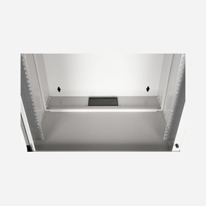 Equip EWM-09-5440-G Rack mural 9U Acier Gris clair Porte verre trempé 400mm profondeur max. montage 38cm Kit de montage inclus - Miniature 4