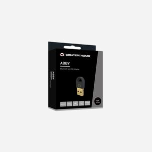 Conceptronic ABBY16B Adaptateur Bluetooth 5.3 USB 2.0, 3 Mbit/s, Portée 20m, 2.4GHz, Windows 8.1/10/11, Dimensions 7x15x30mm, Noir - Miniature 3
