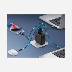Conceptronic ALTHEA18B Chargeur Secteur Universel 100W GaN, 3x USB-C Power Delivery 3.0, 1x USB-A Quick Charge 3.0, Noir, Câble 1.5m - Miniature 4