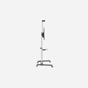 Equip 650631 Chariot TV Mobile 60"-100" (152-254cm) 100kg VESA 200x200-1000x600 Inclinable/Pivotant avec Roues et Gestion Câbles - Miniature 3