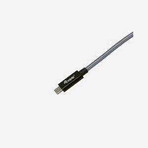 Equip 128423 Câble USB4 Gen 2x2 Type-C Mâle/Mâle 3.0m, PD 240W, 4K/60Hz, 20Gbps, PVC Tressé, Contacts Nickel, Blindage Aluminium - Miniature 3