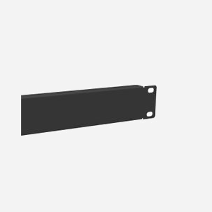 Equip 327530 Panneau Caché Rack 1U Acier Noir 25.4x44.5x14.5mm Conforme RoHS pour Baie Serveur ou Réseau - Miniature 3